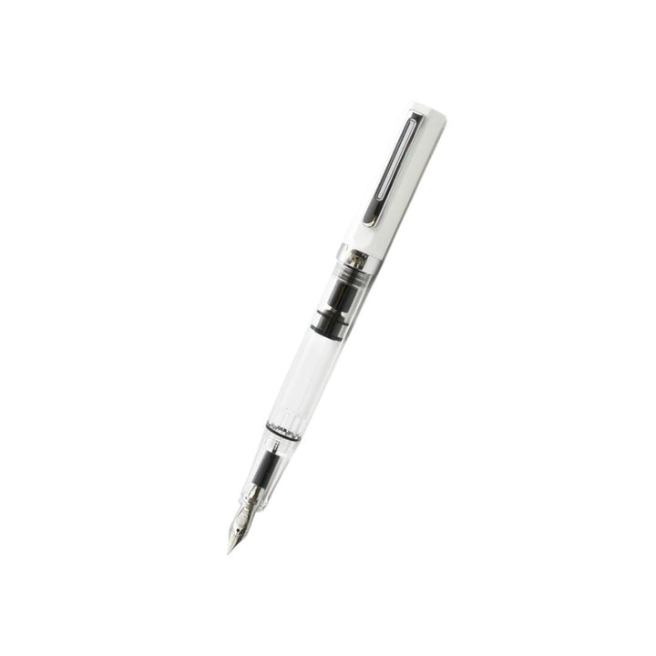 TWSBI ECO Fountain Pen in White — TWSBI fountain pen — precision nib writing instrument, at Cityluxe Singapore stationery store