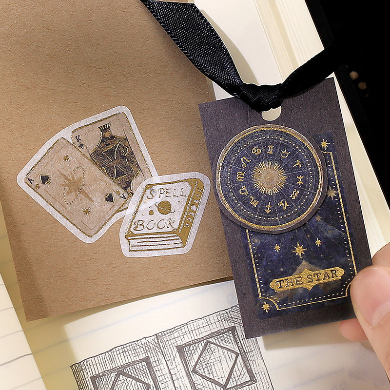 BGM Foil Stamping Flake Seal: Fortune - Wisdom — with packaging
