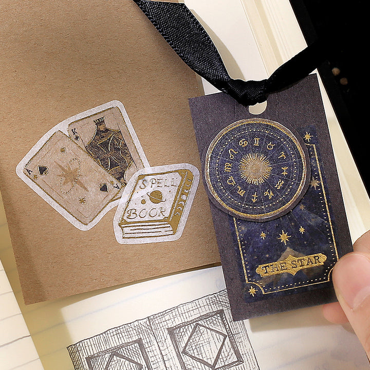 BGM Foil Stamping Flake Seal: Fortune - Wisdom — with packaging