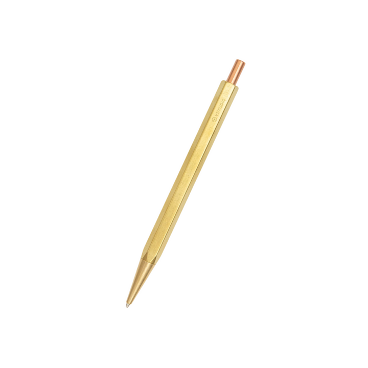Ystudio Classic Revolve - Mechanical Pencil Lite - Brass — capped