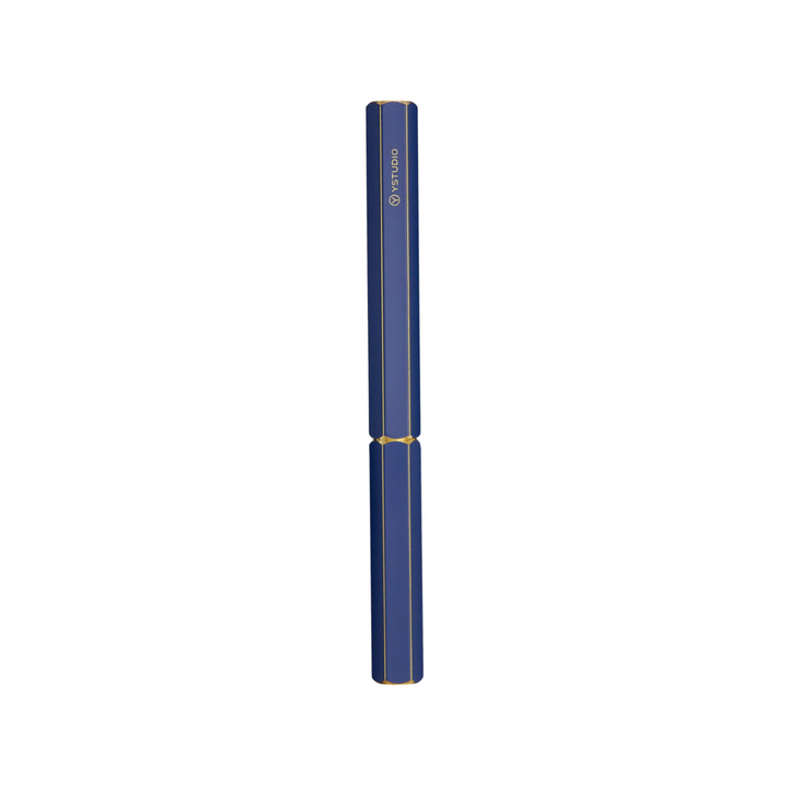 Ystudio Classic Revolve Fountain Pen Blue — Ystudio fountain pen — precision nib writing instrument, at Cityluxe Singapore stationery store