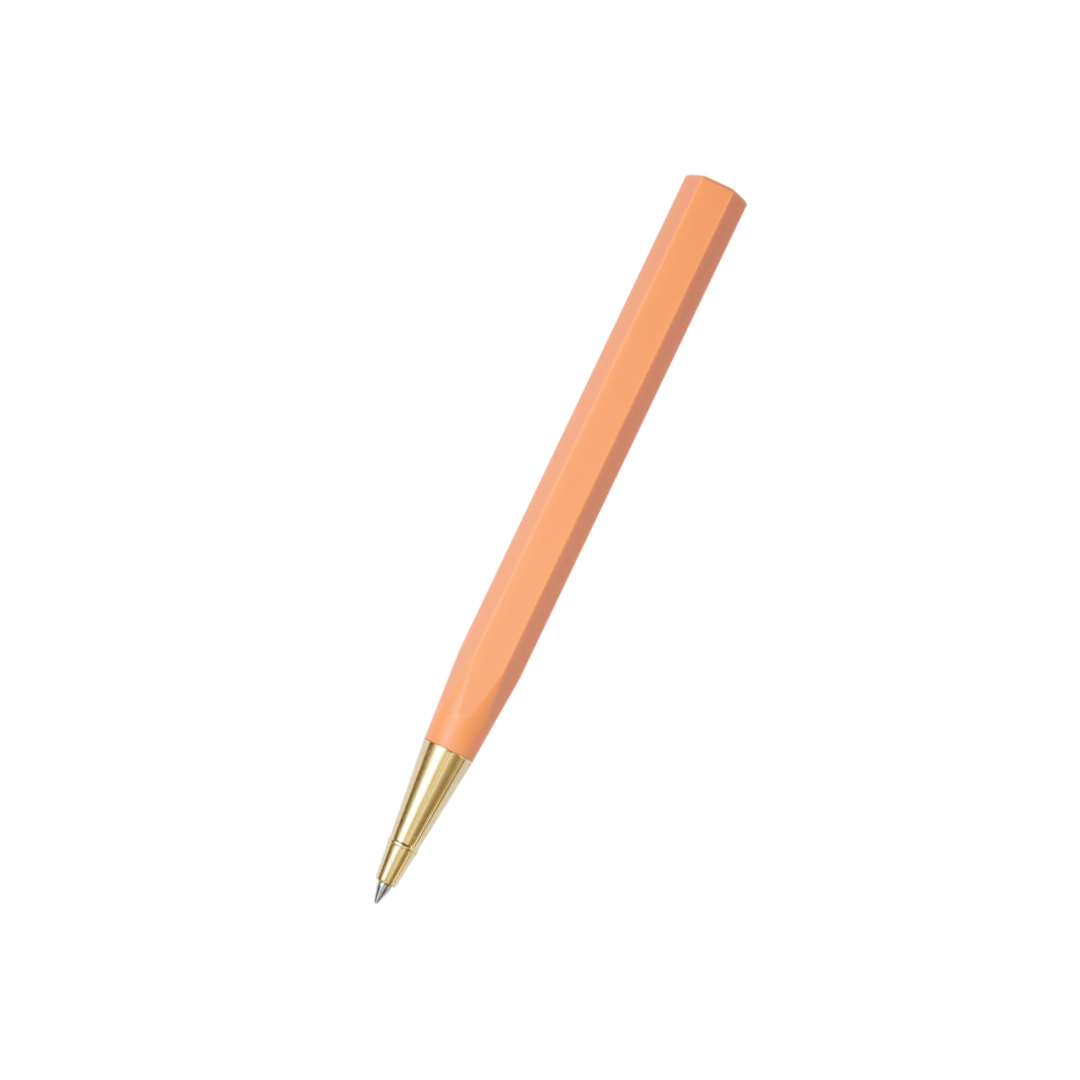 Ystudio Glamour Evolve-Ocean Sustainable Rollerball Pen - Sunset Orange — capped