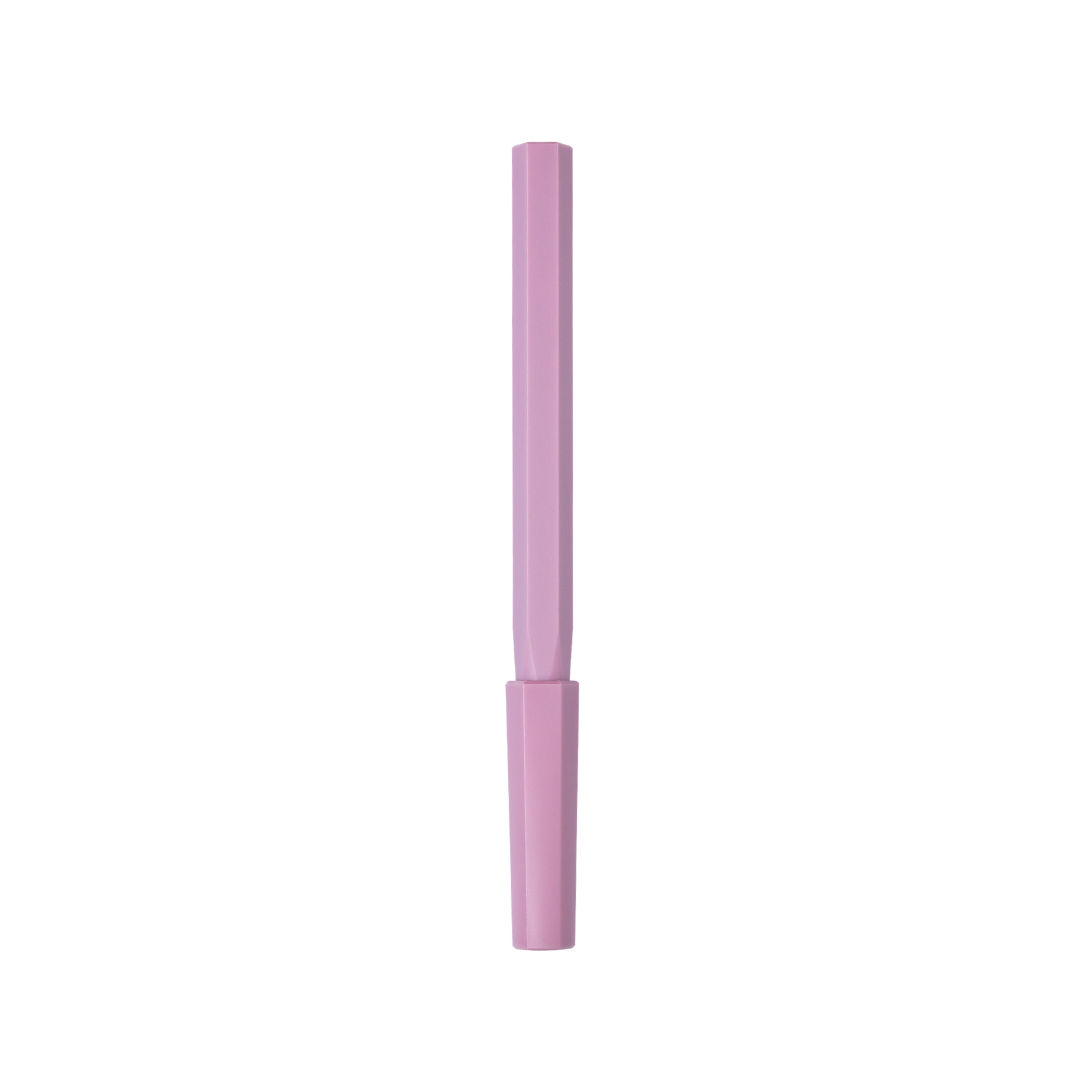 Ystudio Glamour Evolve-Ocean Sustainable Rollerball Pen - Evening Purple — tip detail