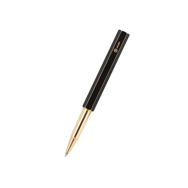 Ystudio Brassing Rollerball Pen — Ystudio rollerball pen — fluid gel ink writing instrument, at Cityluxe Singapore