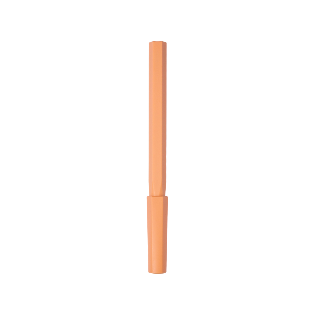 Ystudio Glamour Evolve-Ocean Sustainable Rollerball Pen - Sunset Orange — tip detail