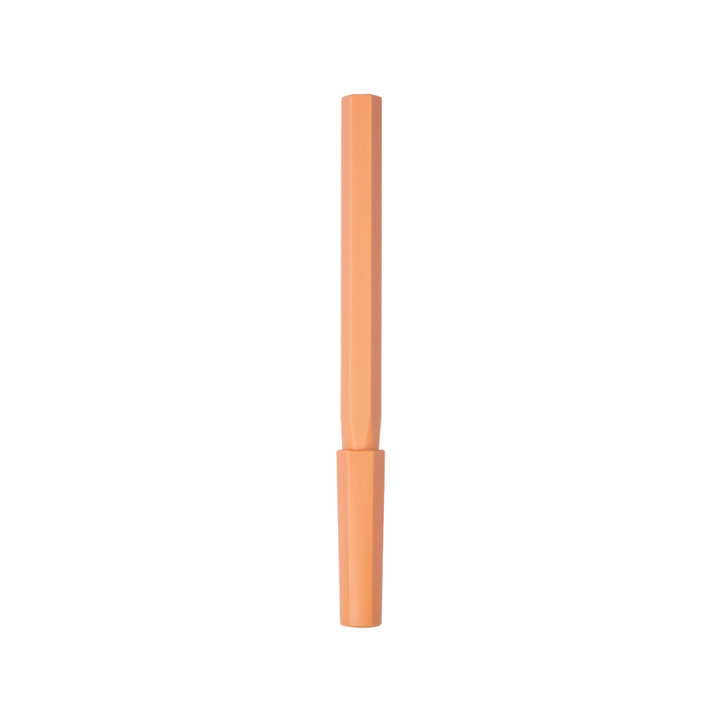 Ystudio Glamour Evolve-Ocean Sustainable Rollerball Pen - Sunset Orange — tip detail