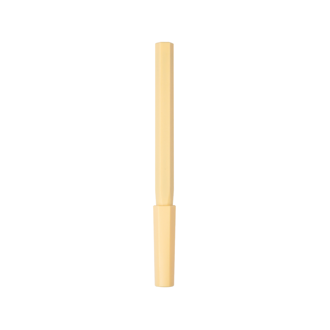 Ystudio Glamour Evolve-Ocean Sustainable Rollerball Pen - Dawn Yellow — tip detail