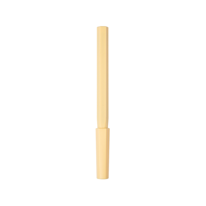 Ystudio Glamour Evolve-Ocean Sustainable Rollerball Pen - Dawn Yellow — tip detail