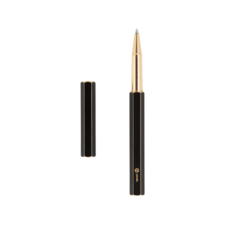 Ystudio Brassing Rollerball Pen — Ystudio rollerball pen — fluid gel ink writing instrument, at Cityluxe Singapore