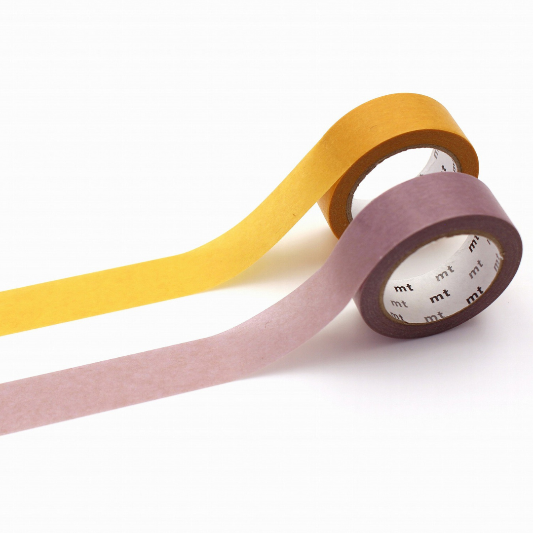 MT Upcycle Tape - Yellow x Lavender — roll front
