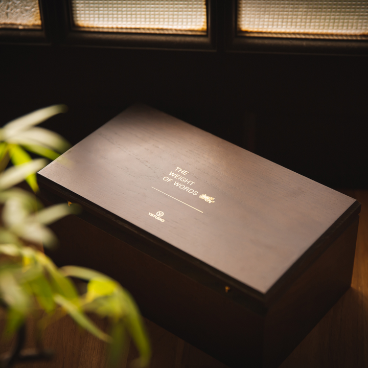 Ystudio Classic Renaissance Kazari Kanagu Fountain Pen - Dragon [Pre-Order] — flat lay