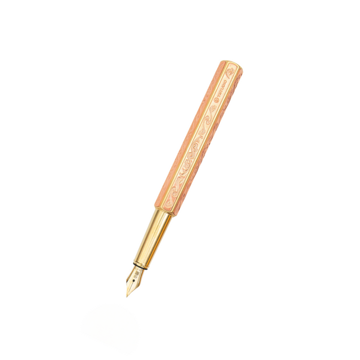 Ystudio Classic Renaissance Kazari Kanagu Fountain Pen - Dragon [Pre-Order] — capped