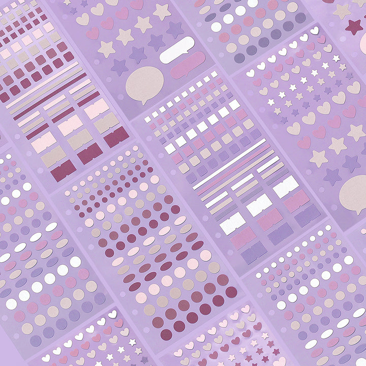 BGM Daily Palette Seat Seal: Lilac — with packaging