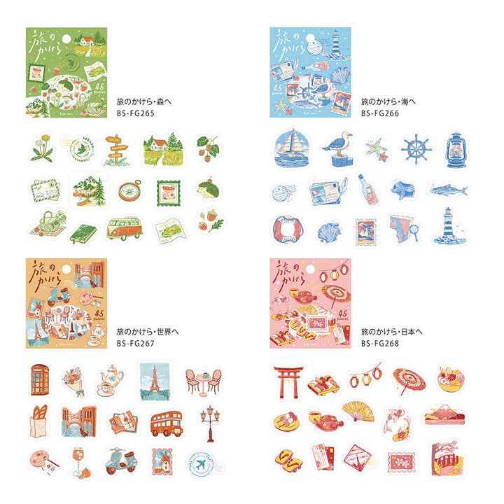 BGM Flakes Seal: Fragments of Travel - To the Sea — angle view