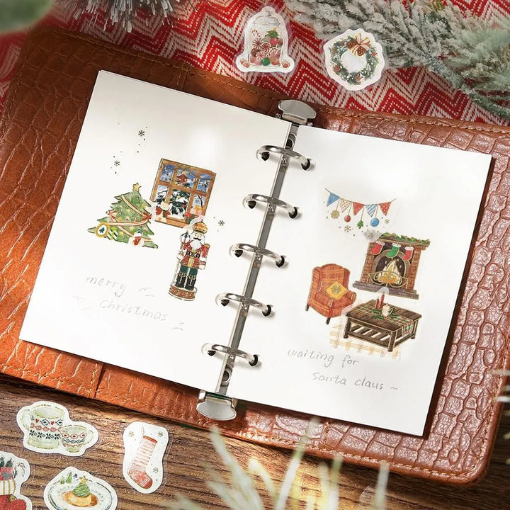 BGM Foil Stamping 2025 Christmas Limited Edition Flake Seal - Christmas: The Day We Wait for Santa — with packaging