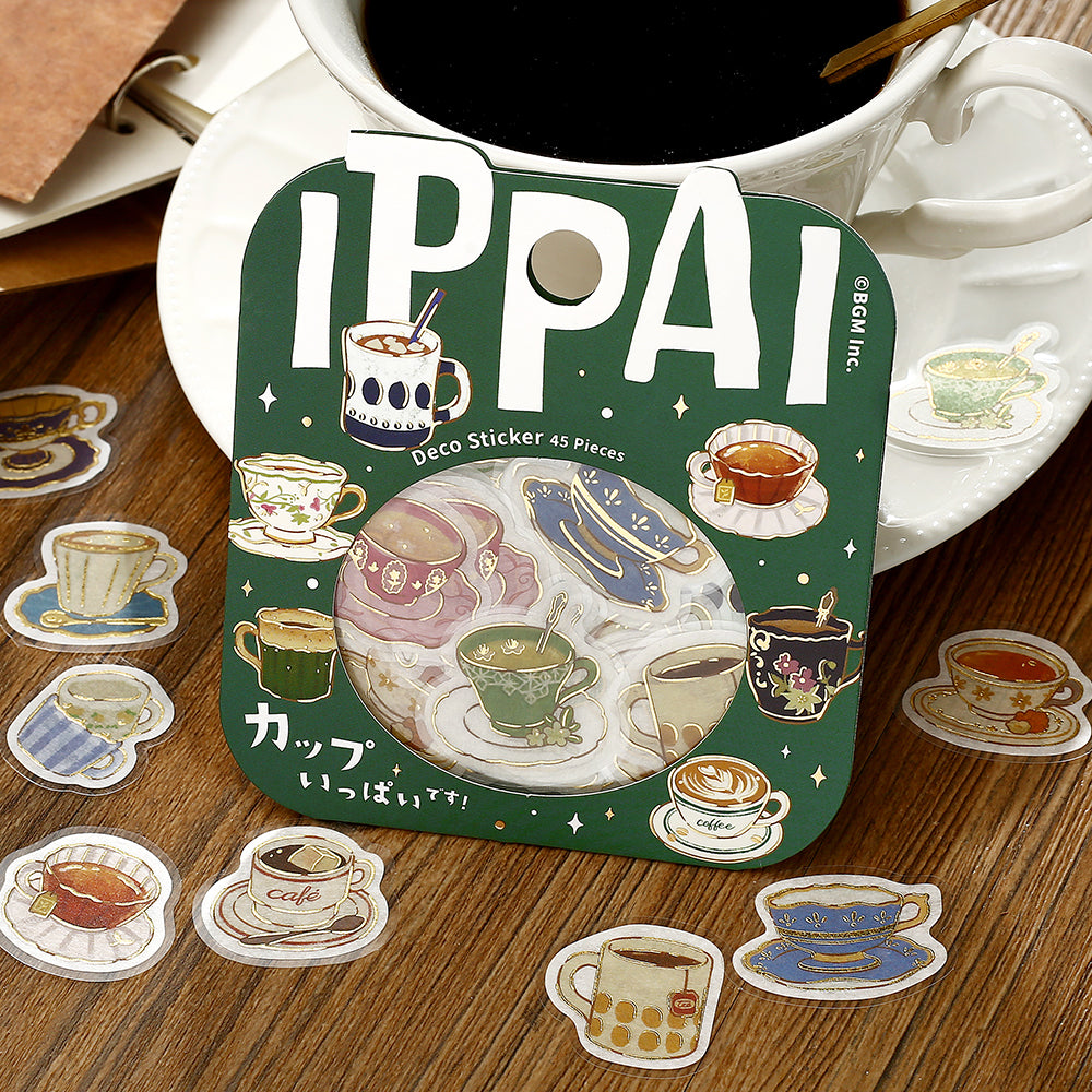 BGM Foil Stamping Flake Seal: IPPAI – Cups Galore — in use