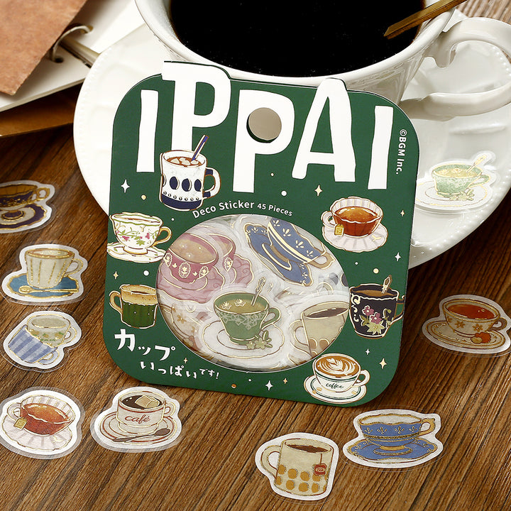 BGM Foil Stamping Flake Seal: IPPAI – Cups Galore — in use