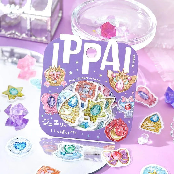 BGM Foil Stamping Flake Seal: Ippai - Full of Jewelry — in use
