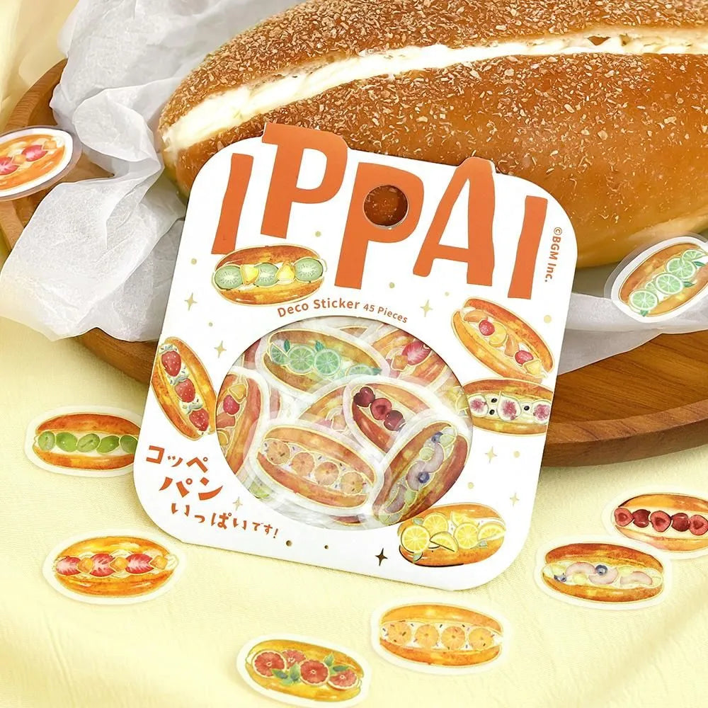 BGM Foil Stamping Flake Seal: Ippai - Full of Koppepan — in use