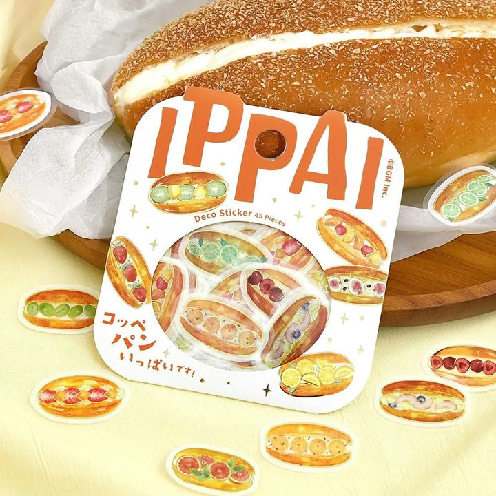 BGM Foil Stamping Flake Seal: Ippai - Full of Koppepan — in use