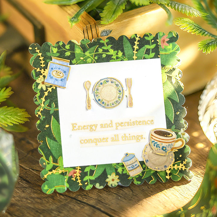 BGM Foil Stamping Washi Tape – Afternoon Tea Set