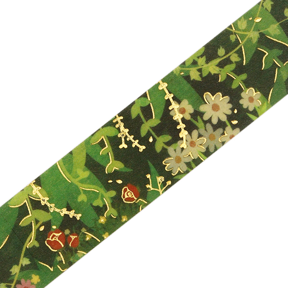 BGM Foil Stamping Masking Tape – Green Path — pattern detail