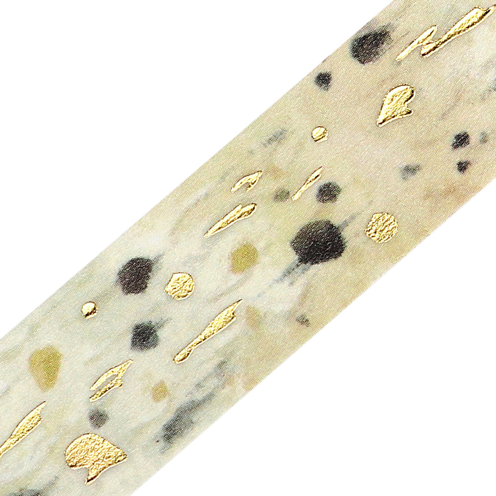 BGM Foil Stamping Masking Tape: We Love ICE: Cookies and Cream — pattern detail