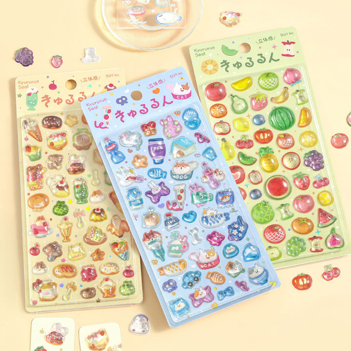BGM Kyururun Seal: Fun Life — in use