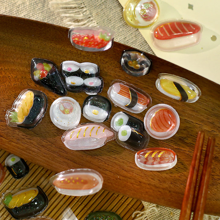 BGM Kyururun Seal: Sushi — detail view
