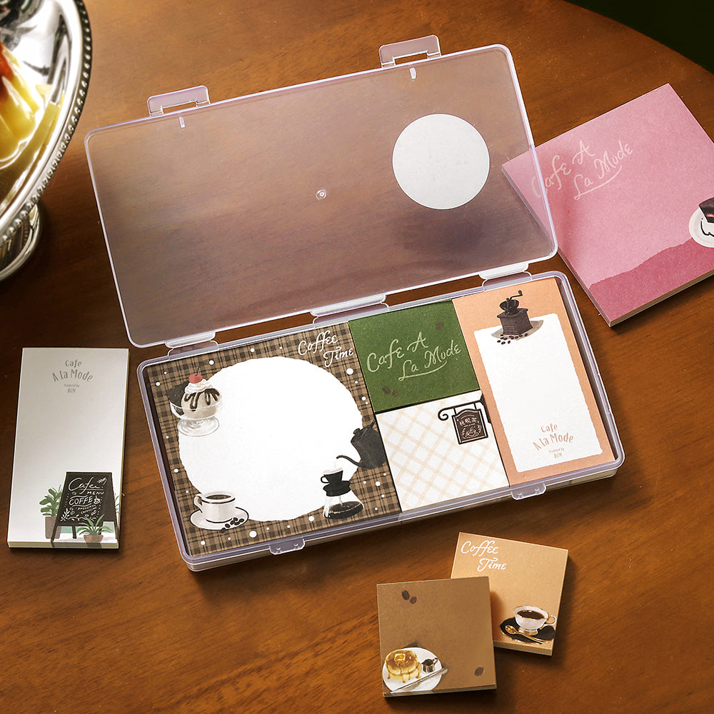 BGM Memo Seal Set: MEMONO - Café à la Mode vol.2 — side view
