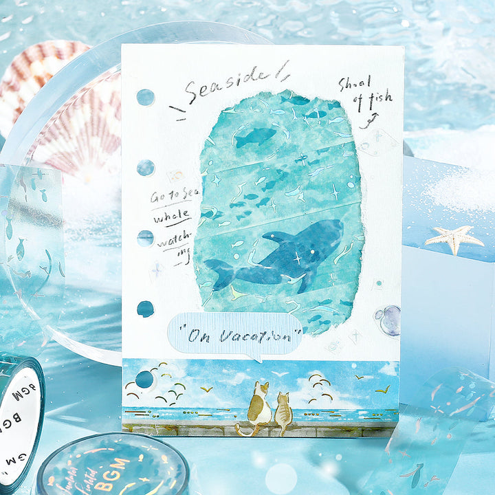 BGM Summer Limited Edition Clear Tape: Wave Shadows — with packaging