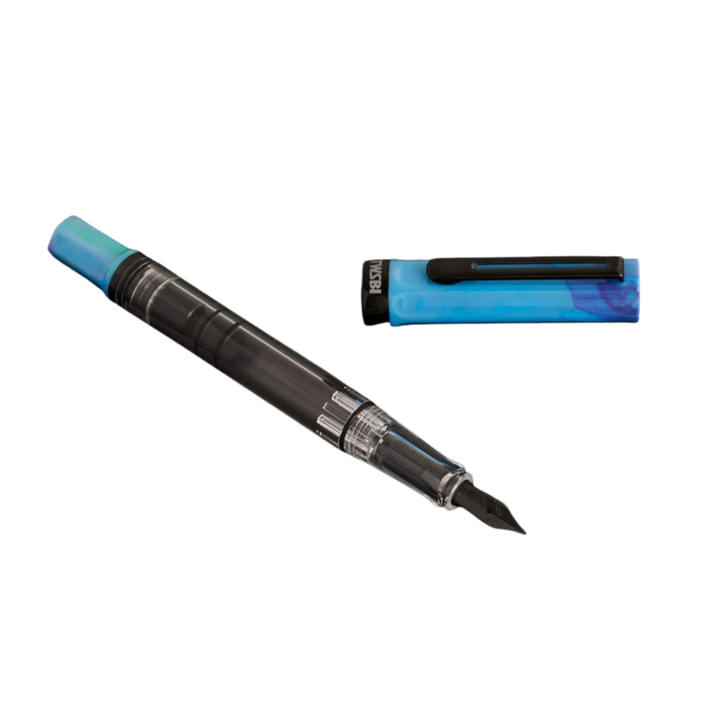 TWSBI ECO Fountain Pen in Cosmos Blue w/ Onyx — TWSBI fountain pen — precision nib writing instrument, at Cityluxe Singapore stationery store