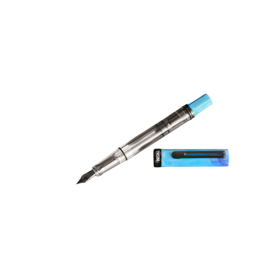 TWSBI ECO Fountain Pen in Cosmos Blue w/ Onyx — TWSBI fountain pen — precision nib writing instrument, at Cityluxe Singapore stationery store
