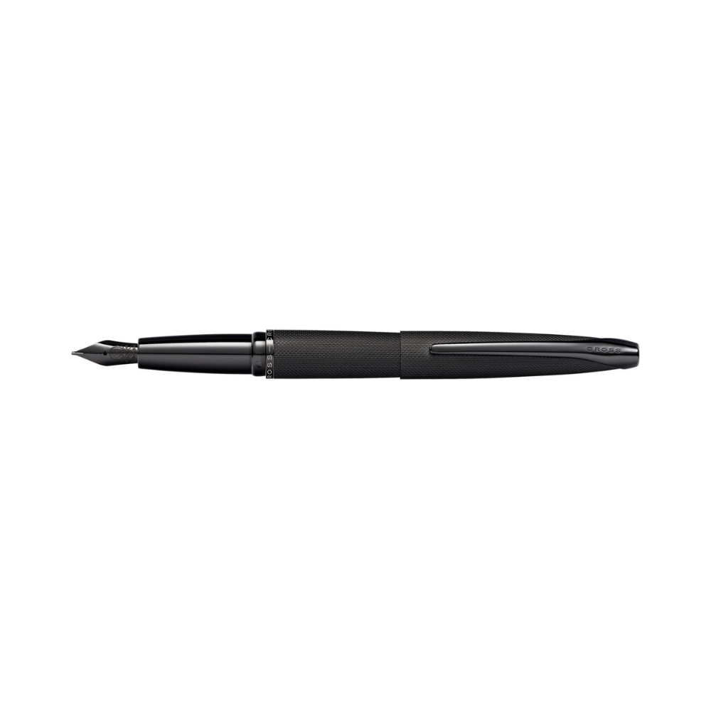 Cross ATX Brushed Black PVD Fine Nib Fountain Pen