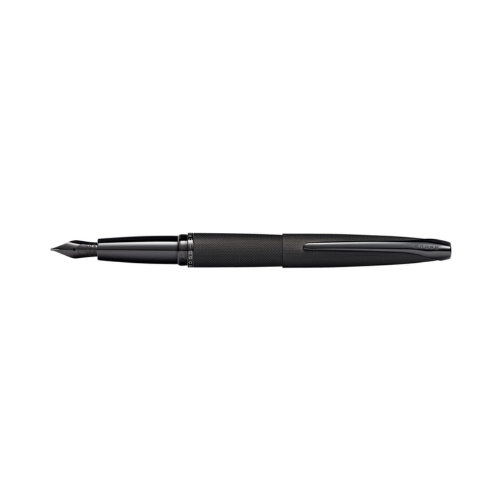 Cross ATX Brushed Black PVD Fine Nib Fountain Pen