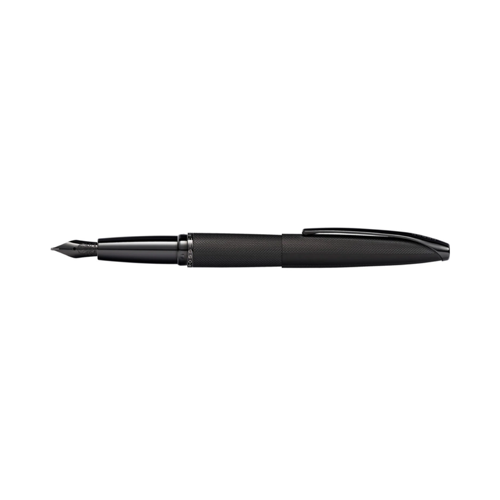 Cross ATX Brushed Black PVD Fine Nib Fountain Pen