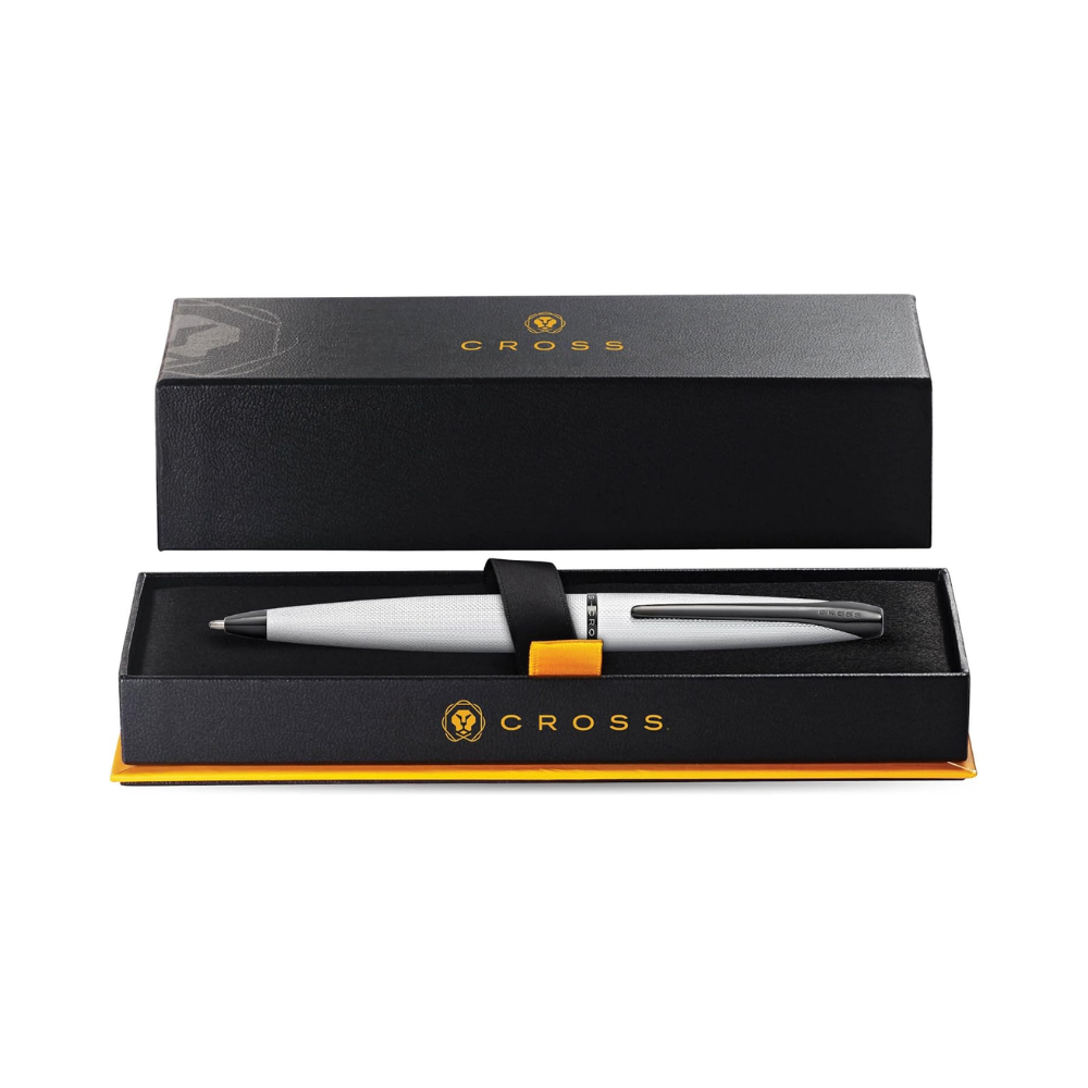 Cross ATX Sandblasted Chrome Ballpoint Pen