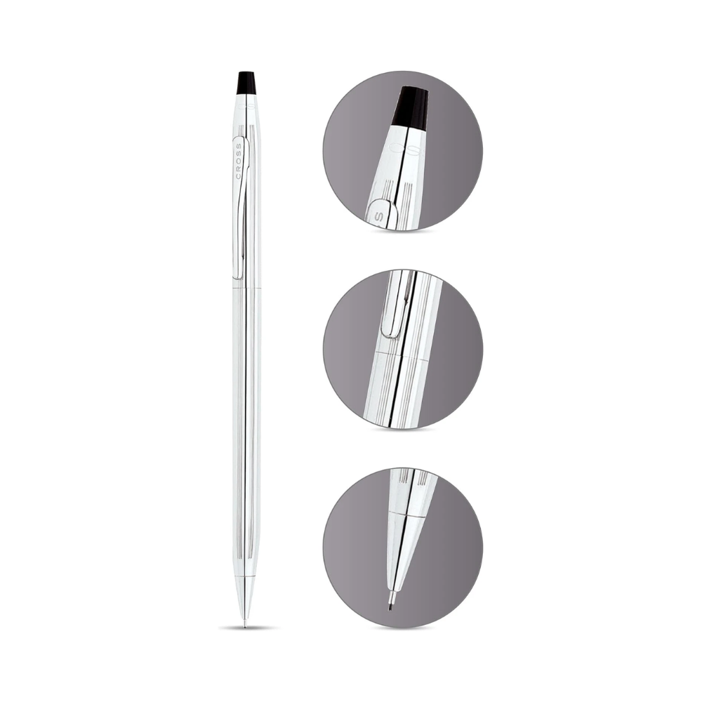 Cross Classic Century Lustrous Chrome 0.7MM Pencil