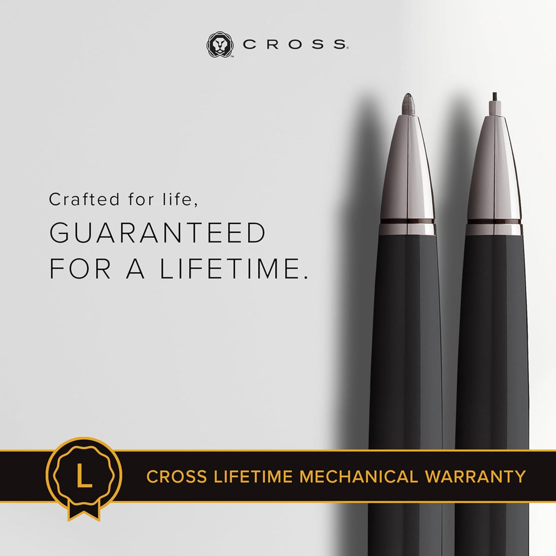 Cross Coventry Black Lacquer Pen and Pencil Gift Set