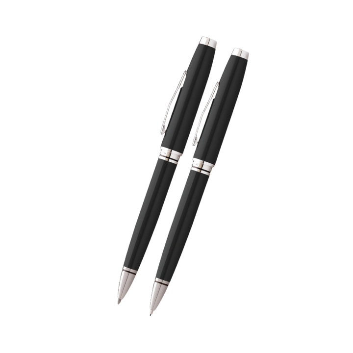 Cross Coventry Black Lacquer Pen and Pencil Gift Set