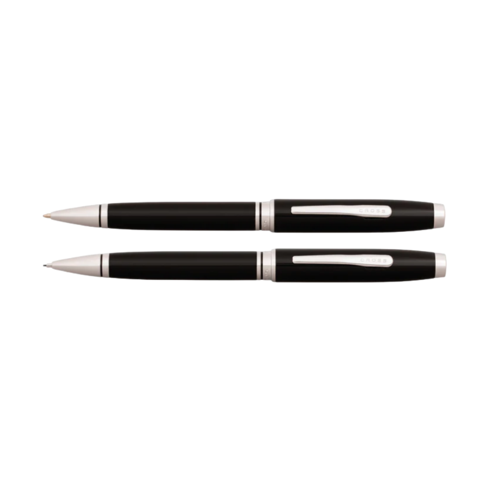 Cross Coventry Black Lacquer Pen and Pencil Gift Set