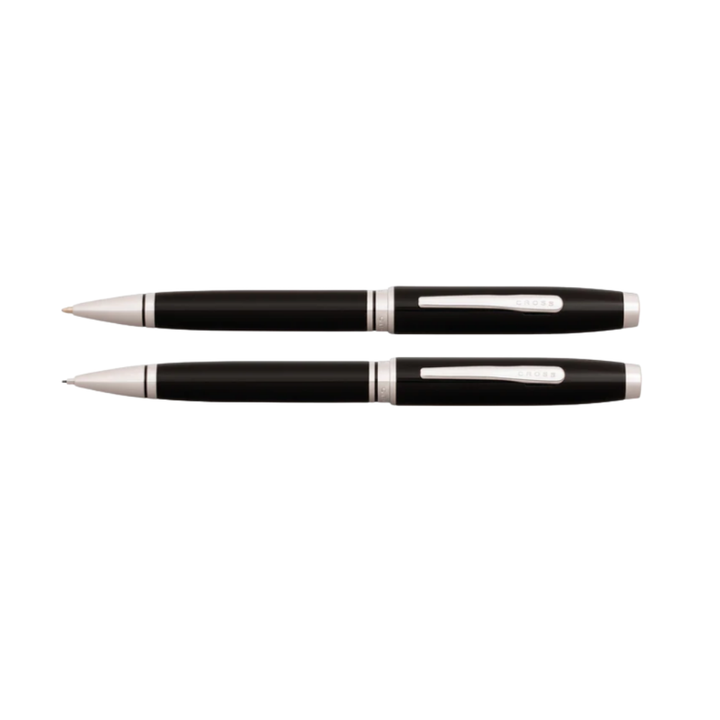 Cross Coventry Black Lacquer Pen and Pencil Gift Set