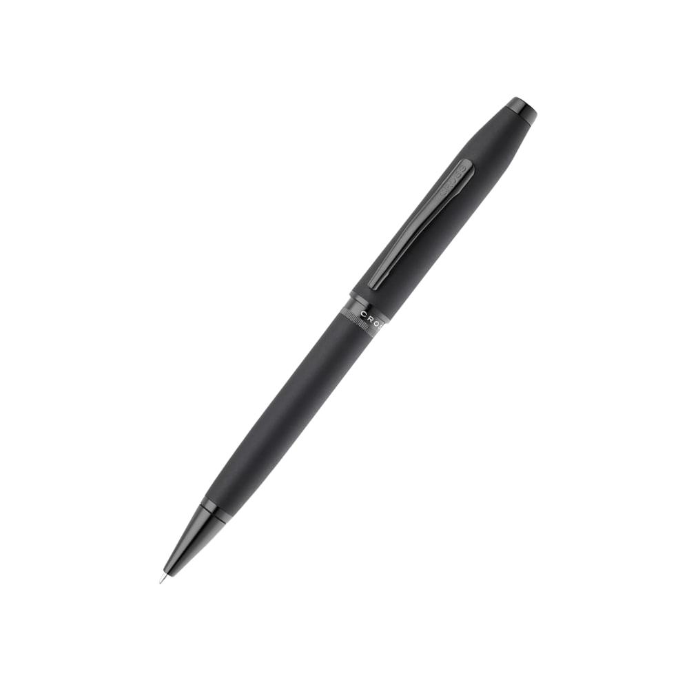 Cross Foundry Matte Black With Black PVD Ballpoint Pen