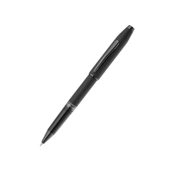 Cross Foundry Matte Black With Black PVD Rollerball Pen