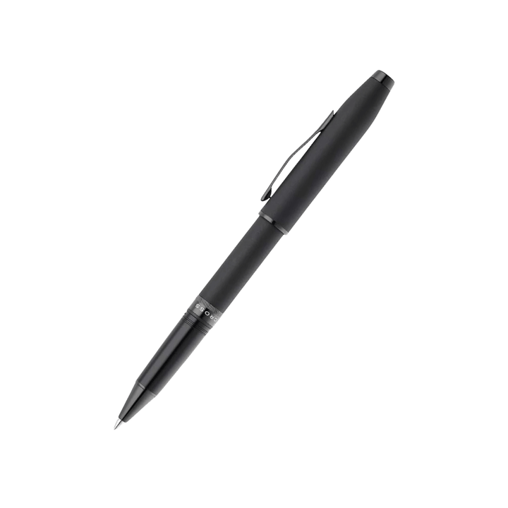 Cross Foundry Matte Black With Black PVD Rollerball Pen