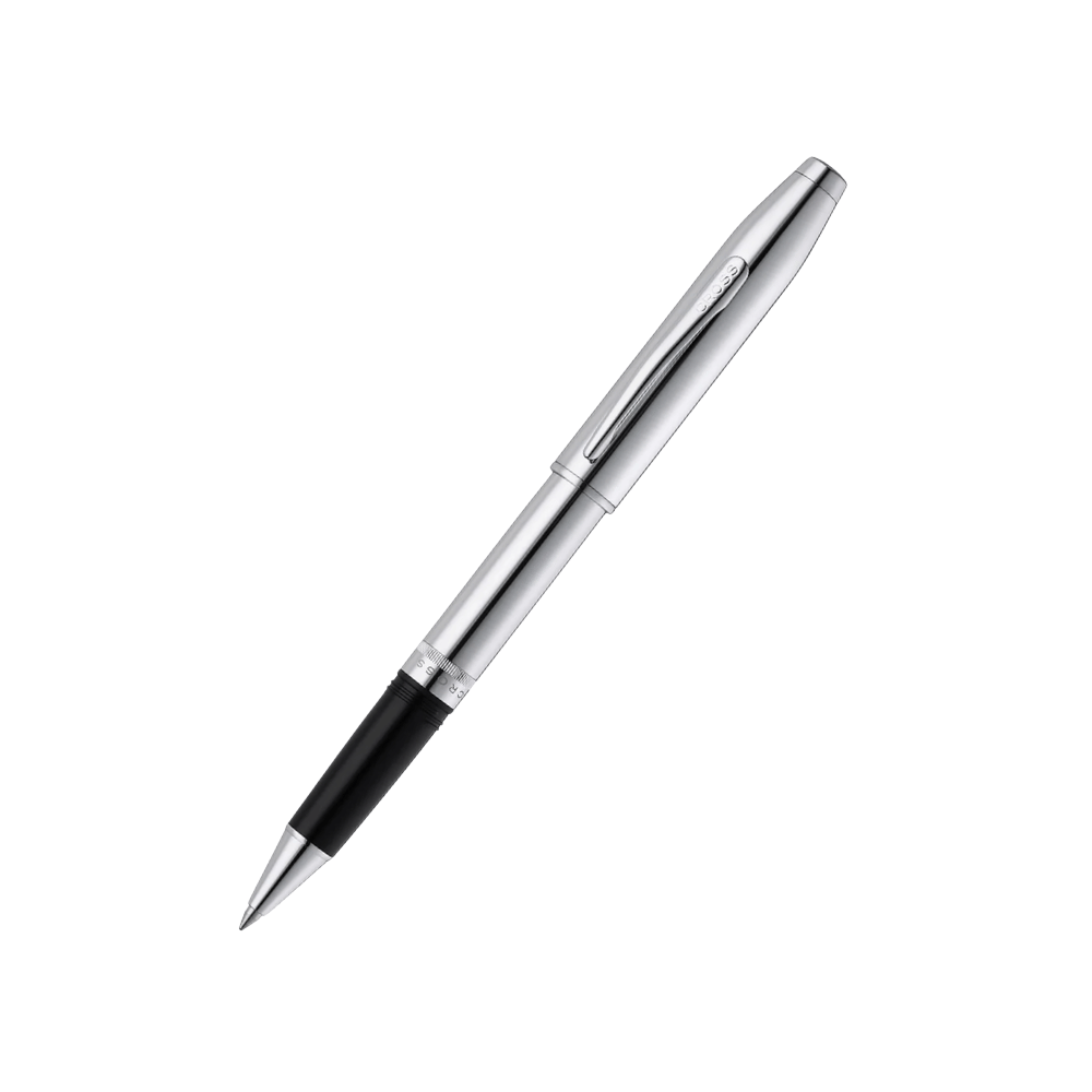 Cross Foundry Polished Chrome With Polished Chrome Rollerball Pen