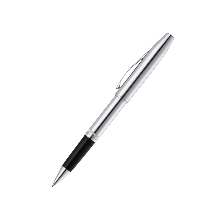 Cross Foundry Polished Chrome With Polished Chrome Rollerball Pen