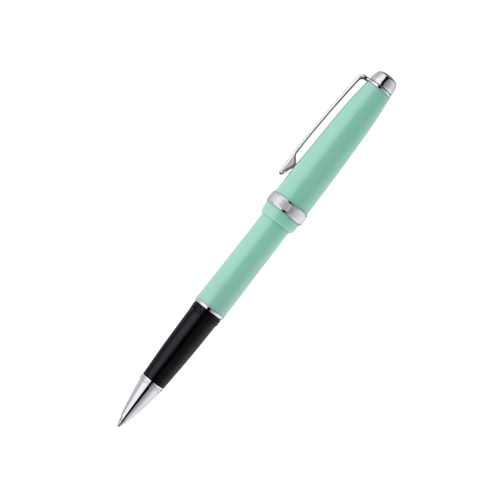 Cross Lume Seafoam With Polished Chrome Ballpoint Pen