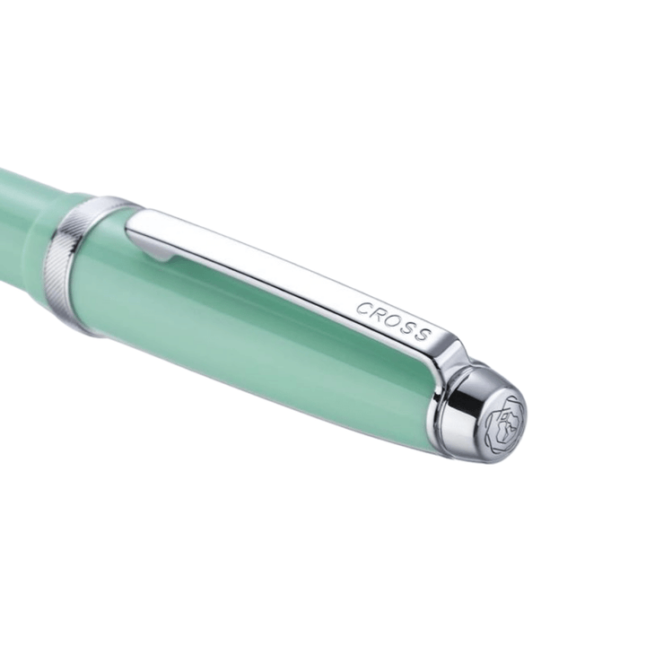 Cross Lume Seafoam With Polished Chrome Ballpoint Pen
