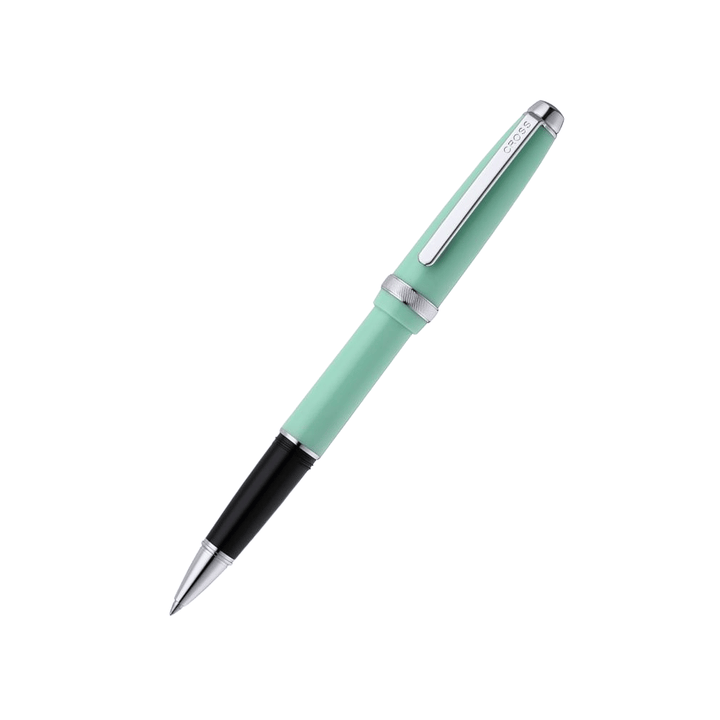 Cross Lume Selectip Seafoam With Polished Chrome Rollerball Pen